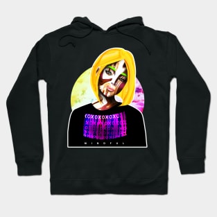 soft soda abstract girl chachazart Hoodie